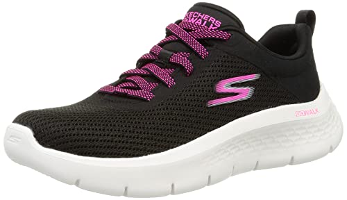 Skechers Damen Go Walk Flex-Alani Sneaker, Schwarz/Pink, 35.5 EU von Skechers