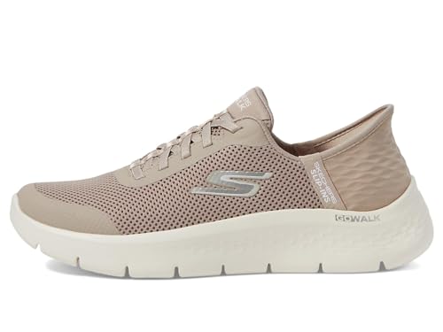 Skechers Damen Go Walk Flex Hands Free Slip-ins-Grand Entry Sneaker, Taupe, 35 EU von Skechers