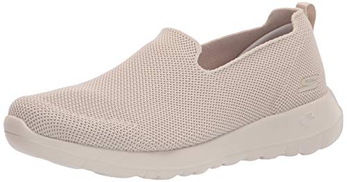 Skechers Damen Go Walk Joy-Sensational Day Sneaker, Taupe, 44.5 EU von Skechers