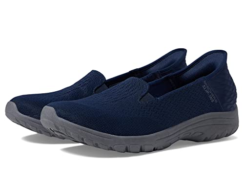 Skechers Damen Reggae Fest 2.0-Guiding Light Slip-Ins Slipper, Marineblau, 38.5 EU von Skechers