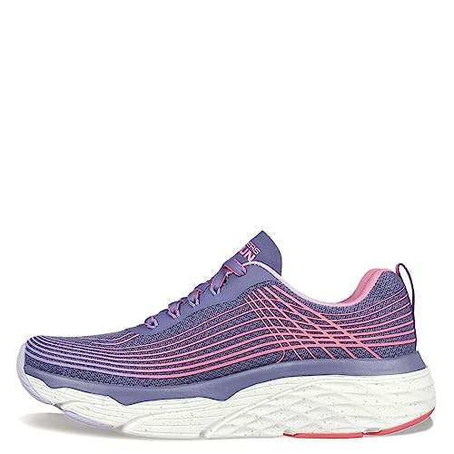 Skechers Damen Max Cushioning Elite – Galaxy Burst Sneaker, violett/pink, 37.5 EU von Skechers