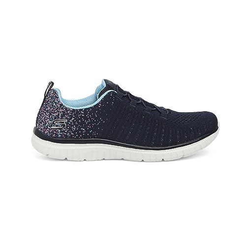 Skechers Damen Tugend Sneaker, Navy, 38 EU von Skechers