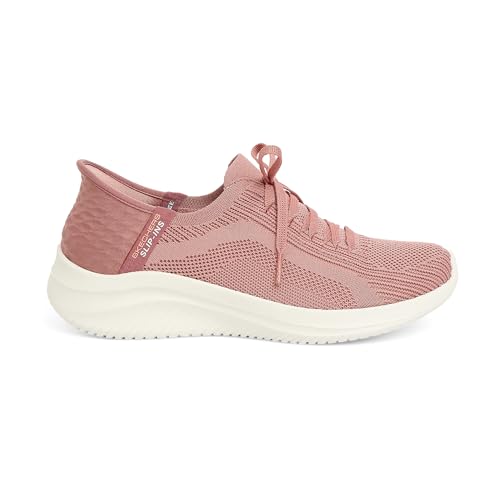 Skechers Damen Ultra Flex 3.0 Brilliant Path Sneakers,Sports Shoes, Mauve Knit/Pink Trim, 37 EU von Skechers