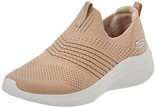 Skechers Damen Ultra Flex 3.0 – klassischer Charm Sneaker, Taupe, 36.5 EU von Skechers