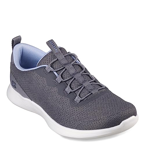 Skechers Damen Vapor Foam Dampfschaum Lite, Charcoal Mesh/Light Blue Trim, 41 EU von Skechers