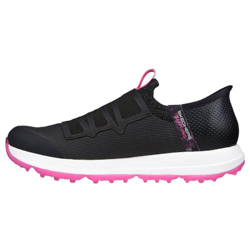 Skechers Go Golf Elite 5 Slip In Boa Damen Golfschuhe, Schwarz pink, 39 EU von Skechers