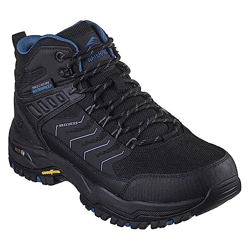 Skechers Herren Arch FIT Dawson RAVENO Trekking Shoes, Schwarz, 41 EU von Skechers