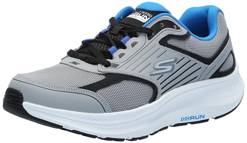 Skechers Herren Go Run Consistent 2.0 Sneaker, Grau/Schwarz, 42 EU von Skechers