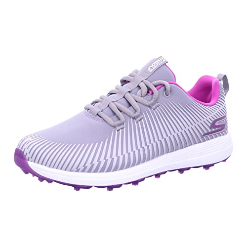 Skechers Max Golfschuh, Grau/Violett Swing, 37.5 EU von Skechers