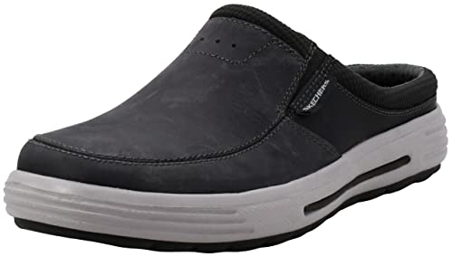 Skechers Men's Porter Vamen Slip-On Loafer, Charcoal, 9 W US Skechers Men's Porter Vamen Slip-On Loafer, Charcoal, 9 W US von Skechers