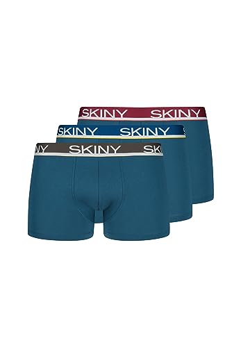 SKINY Herren Cotton Multipack 086840 Retroshorts, Identity Selection, L (3er Pack) von Skiny