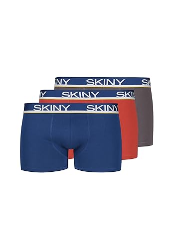 SKINY Herren Cotton Multipack 086840 Retroshorts, Spirit Selection, L (3er Pack) von Skiny