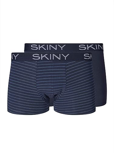 Skiny Herren Cotton Multipack 086487 Hipster, Stripe Selection, XXL EU von Skiny