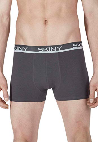 Skiny Herren Cotton Multipack 086840 Hipster, Greyblueblack Selection, XXL EU von Skiny