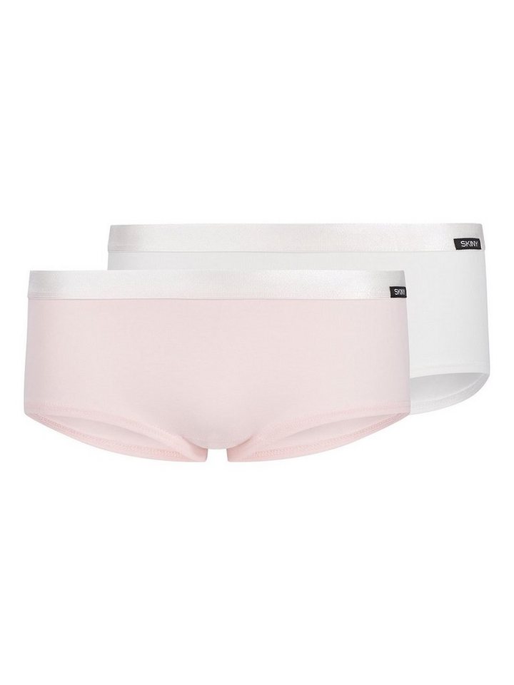 Skiny Slip Mädchen Panty 2er Pack Cotton Elastic (Packung, 2-St) Zwickel von Skiny