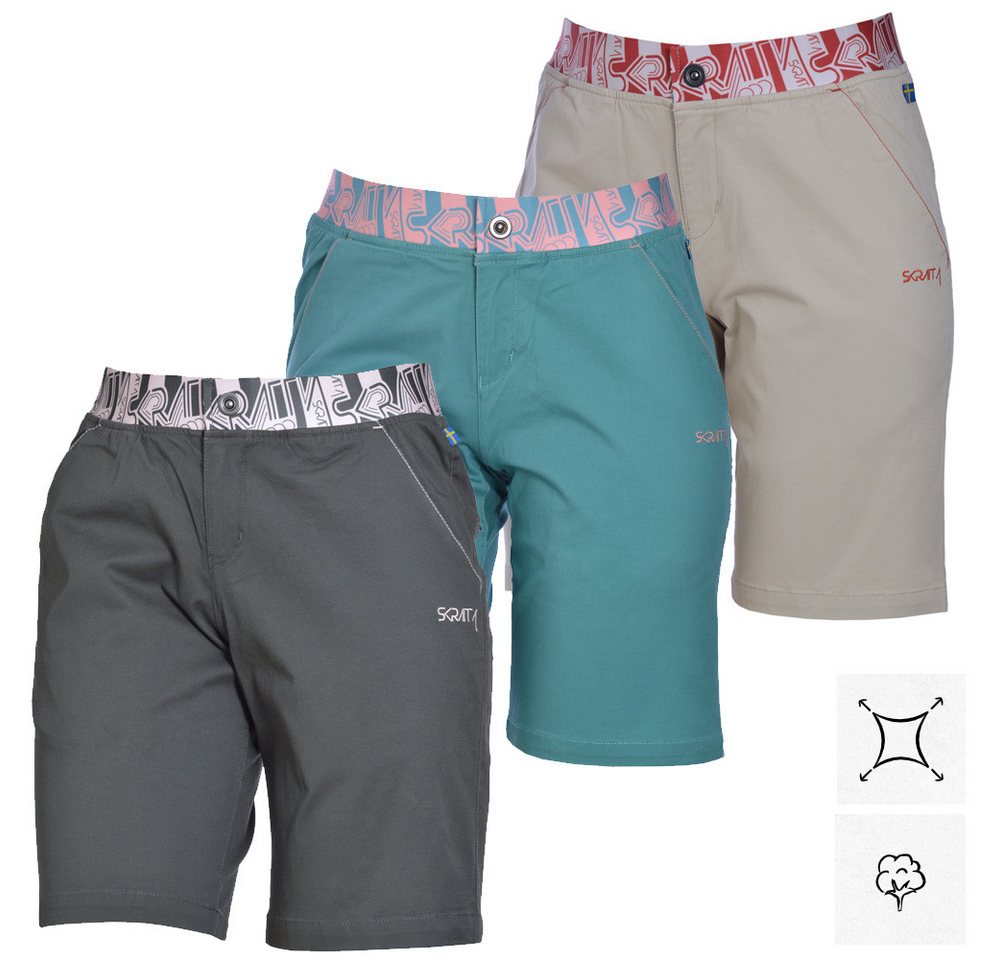 Skratta Leggings Skratta - Damen Allround Shorts Svea Stretch kurze Hosen Skratta Leggings Skratta - Damen Allround Shorts Svea Stretch kurze Hosen von Skratta