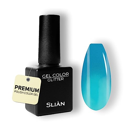 Slian UV Farbgel Thermo SGT48 - Farbverändernder Naggellack für Gelnägel - UV Gel Nagellack für ein perfektes Nageldesign in Studio Qualität - Vegan Gel Nail Polish - Gelnagellack für UV Lampe von Sliàn