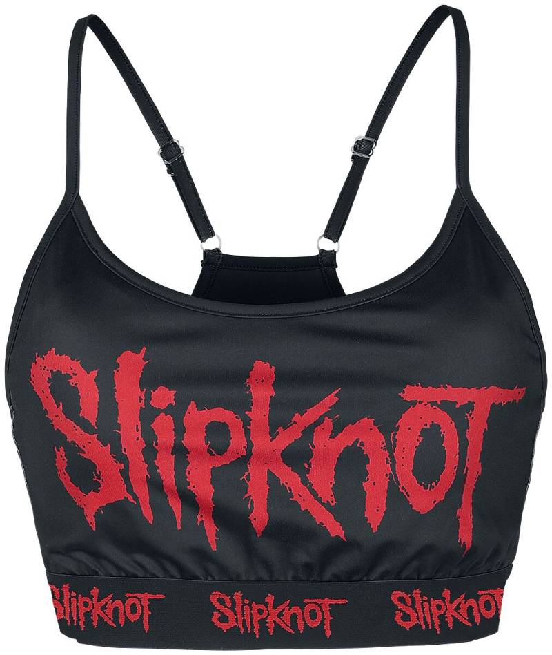 Slipknot Bustier - EMP Signature Collection - S bis XXL - für Damen - Größe M - schwarz/rot  - EMP exklusives Merchandise! von Slipknot