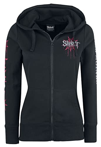 Slipknot Iowa Star Frauen Kapuzenjacke schwarz L 70% Baumwolle, 30% Polyester Band-Merch, Bands von Slipknot