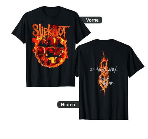 Slipknot Official We Are Not Your Kind Flames T-Shirt von Slipknot