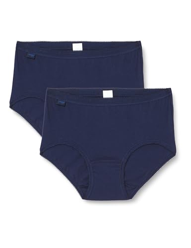 sloggi Damen Basic H 2P Midi, True Navy, 38 von Sloggi