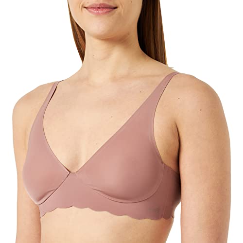 sloggi Damen Zero Microfibre 2.0 H Soft Bra BH, Cacao, XL von Sloggi