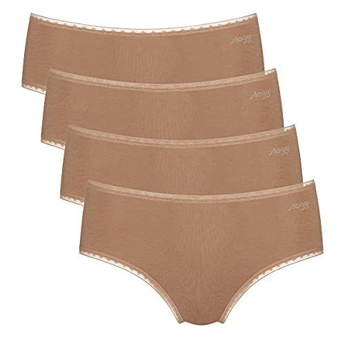 Sloggi - GO - Midi-Slip - 4er-Pack (M Nostalgic Brown) von Sloggi