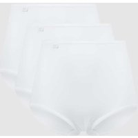 Sloggi Slip mit Stretch-Anteil im 3er-Pack Modell 'Maxi' in Weiss, Größe 48 von Sloggi