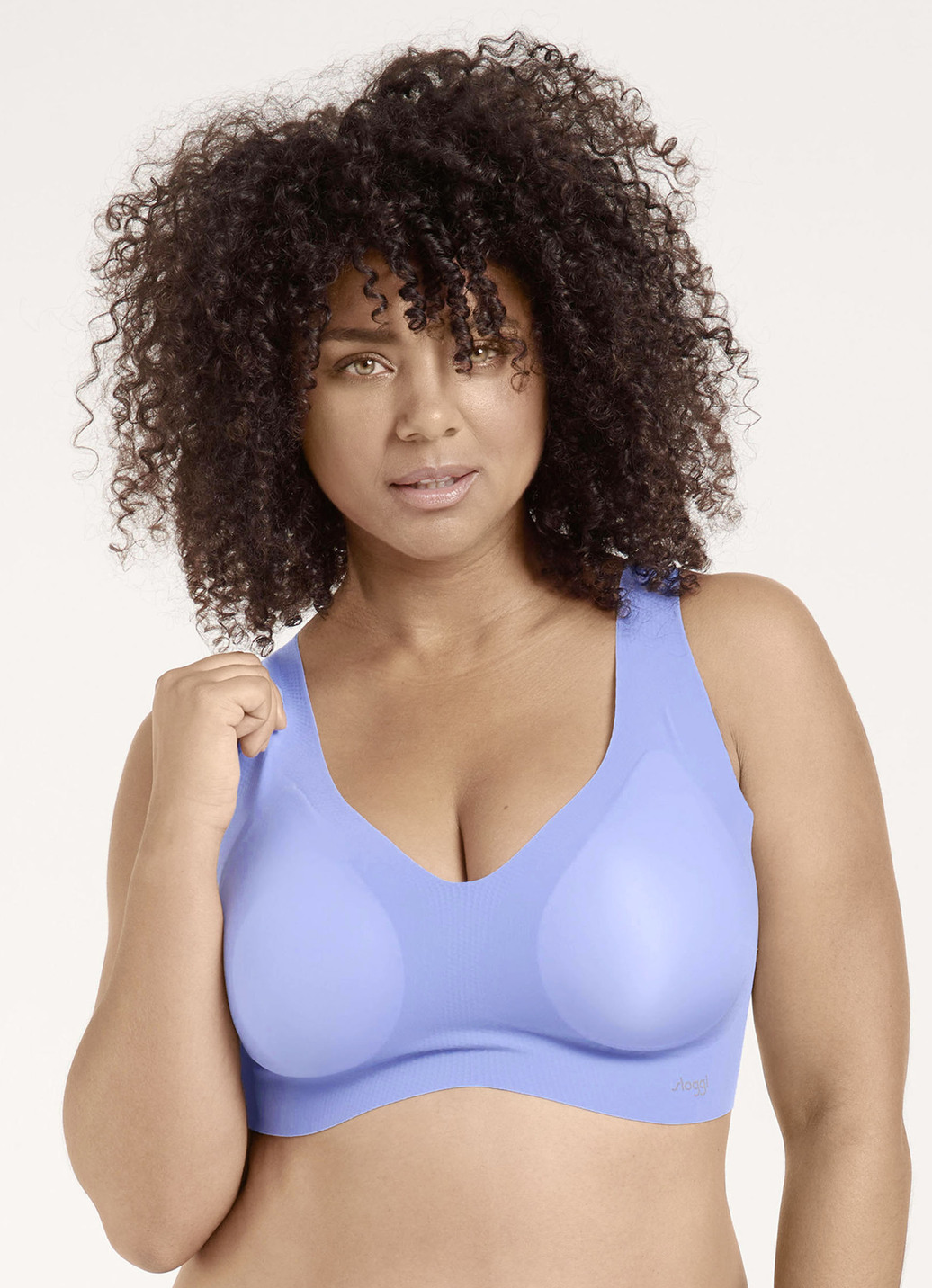 Sloggi ZERO Feel Bustier mit Push-up-Effekt, Azurblau, Größe S von Sloggi