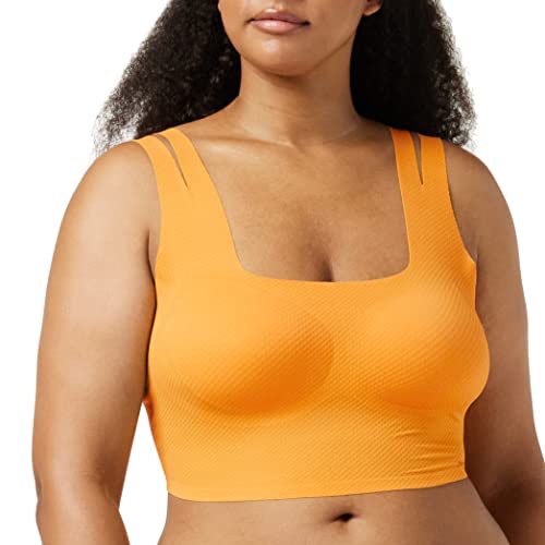 sloggi Damen ZERO Feel Flow Top Bustier, Burnt Apricot, S von Sloggi