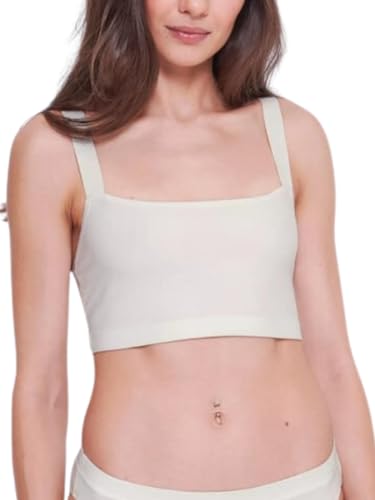 sloggi Damen Go Casual Top Undershirt, Silk White, XL EU von Sloggi