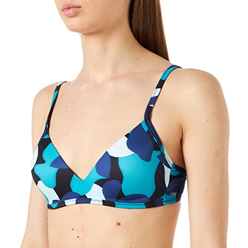 sloggi shore Damen Flower Horn P Padded Bikini, Blue - Dark Combination, M plus von Sloggi