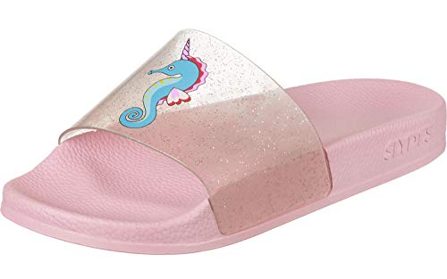 Slydes Kampos Candyfloss Damen Slider Sandalen EU39 von Slydes