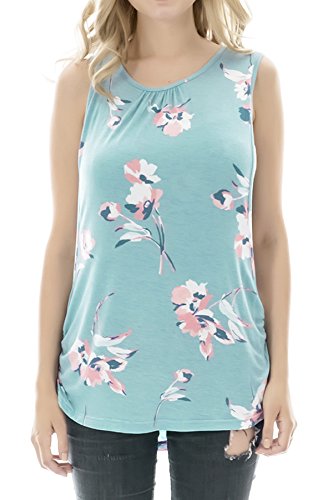 Smallshow Damen Mutterschafts Stillshirt Tank Tops Sommer Ärmellos Stillen Kleidung SVP049 XL Smallshow Damen Mutterschafts Stillshirt Tank Tops Sommer Ärmellos Stillen Kleidung SVP049 XL von Smallshow