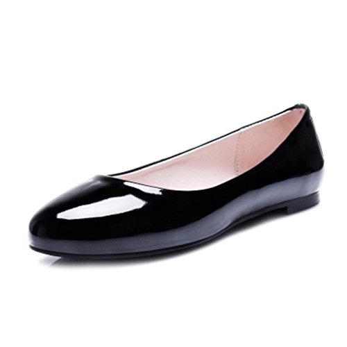 Smilice Damen Fashion Pumps mit Flach Absatz Schuhe von Smilice