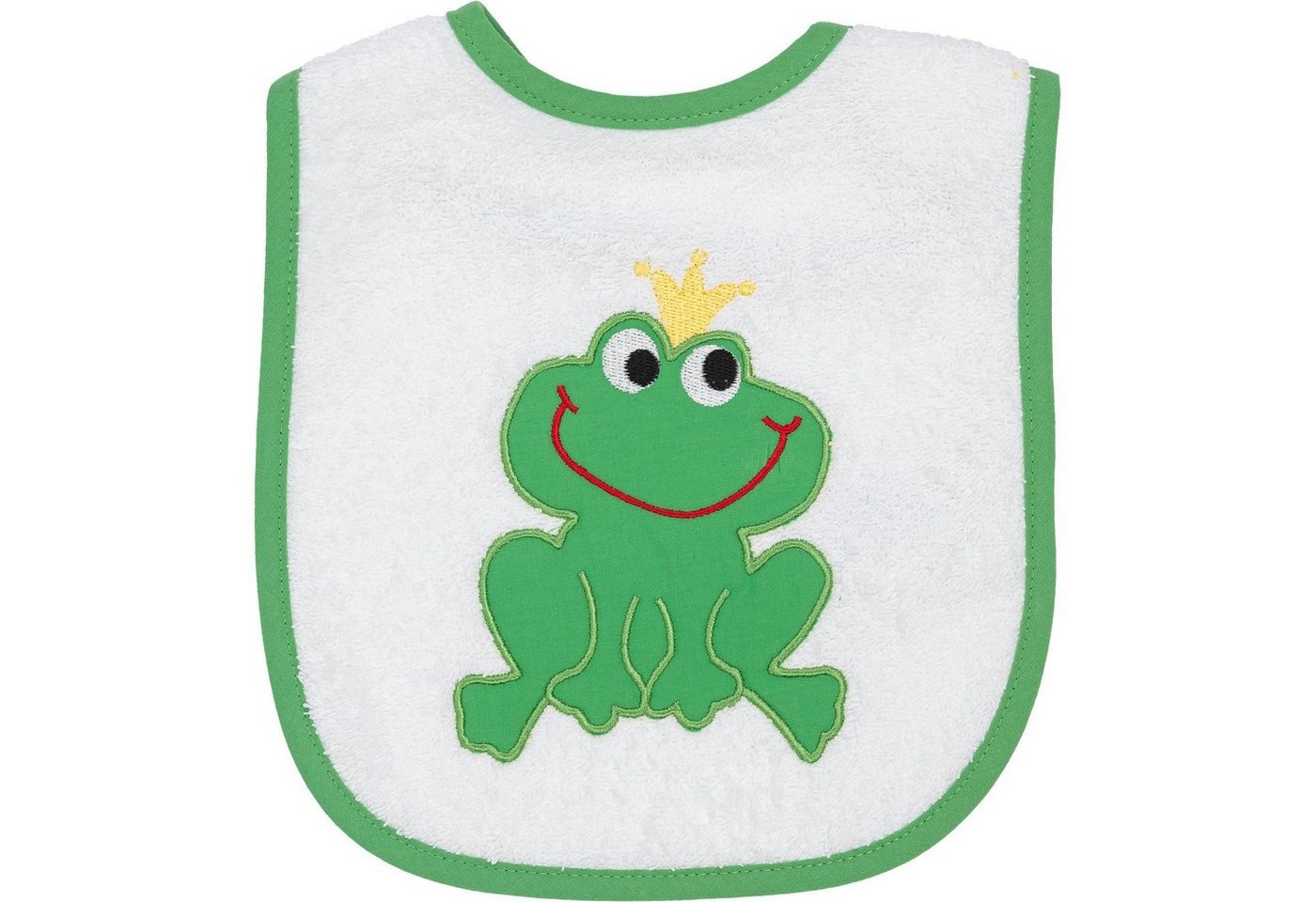 Smithy Lätzchen Froschkönig Frottee, 24 x 24 cm Smithy Lätzchen Froschkönig Frottee, 24 x 24 cm von Smithy