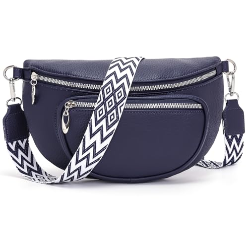 Snmoec bauchtasche damen umhängetasche damen mittelgroß crossbody bag Passende Handytasche schöne bauchtasche handtasche mittelgroß Dunkelblau Snmoec bauchtasche damen umhängetasche damen mittelgroß crossbody bag Passende Handytasche schöne bauchtasche handtasche mittelgroß Dunkelblau von Snmoec