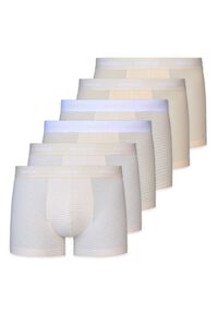 Herren Boxershorts mit farbigem Bund aus Bio-Baumwolle im 6er-Pack Herren Boxershorts mit farbigem Bund aus Bio-Baumwolle im 6er-Pack von Snocks
