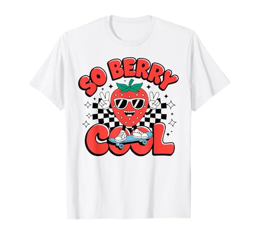 So Berry Cool Fruit Lover Erdbeer-Saison für Mädchen und Jungen T-Shirt So Berry Cool Fruit Lover Erdbeer-Saison für Mädchen und Jungen T-Shirt von So Berry Cool Strawberry Season Men Women Kids