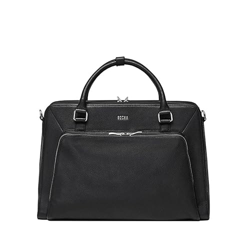 Socha Unisex Business-Handtasche Diamond 44.5 cm 44,5cm Black von Socha