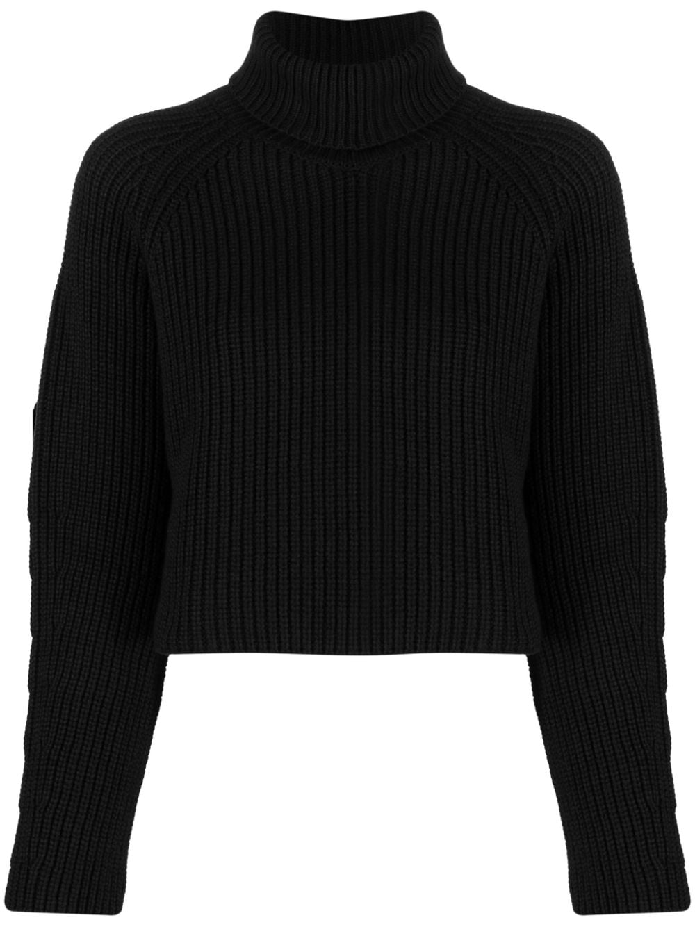 Société Anonyme Gerippter Rollkragenpullover - Schwarz von Société Anonyme