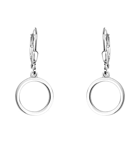 SOFIA MILANI - Damen Ohrringe 925 Silber - Kreis Ohrstecker - 21064 von Sofia Milani