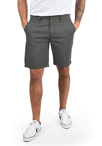 Solid Thement Herren Chino Shorts Bermuda Kurze Hose Aus 100% Baumwolle Regular Fit, Größe:L, Farbe:Dark Grey (2890) von Solid