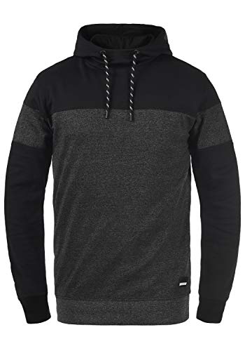 Solid Bekir Herren Kapuzenpullover Hoodie Pullover mit Kapuze, Größe:L, Farbe:Black (194007) von Solid