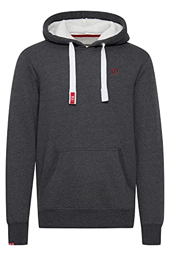 Solid BennHood Pile Herren Kapuzenpullover Hoodie Sweatshirt Mit Teddy-Futter, Größe:L, Farbe:Med Gre P (P8254) von Solid