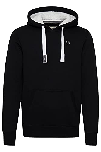 Solid BennHood Pile Herren Kapuzenpullover Hoodie Sweatshirt Mit Teddy-Futter, Größe:M, Farbe:Black Pil (P9000) von Solid