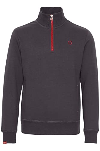 !Solid SDBennTro Ziptroyer Troyer Herren Sweatshirt Pullover Sweater, Größe:3XL, Farbe:MED Grey M (798254) von !Solid