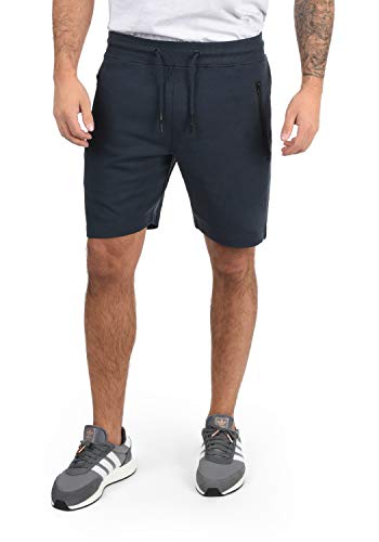 Solid Taras Herren Sweatshorts Kurze Hose Jogginghose Mit Verschließbaren Eingriffstaschen Und Kordel Regular Fit, Größe:L, Farbe:Insignia Blue (1991) von Solid