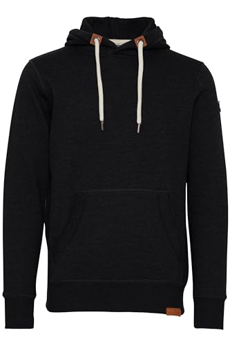 Solid TripHood Herren Kapuzenpullover Hoodie Pullover Mit Kapuze Und Fleece-Innenseite, Größe:S, Farbe:Black (9000) von Solid