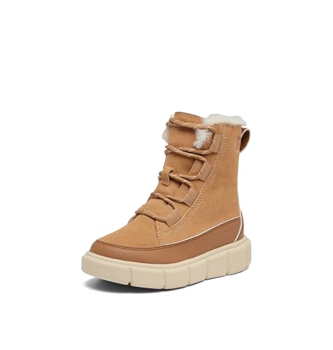 Sorel Explorer 3 Lace Waterproof Mode-Stiefel, Tawny Buff/Bleached Ceramic, 27 EU von Sorel